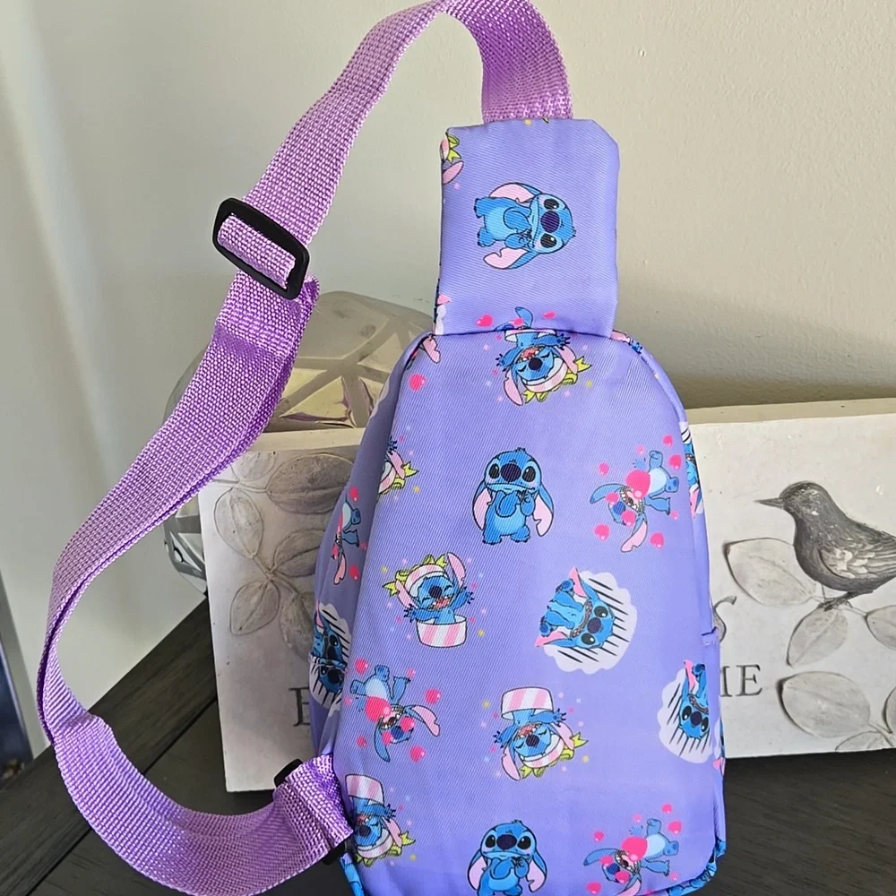 Kids Lilo & Stitch Nylon Backpack Bag Small - Picture 3 of 6